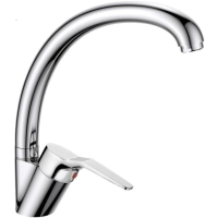 Смеситель для кухни Haiba HB4163 цвет хром