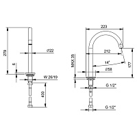 излив fantini nostromo 91 93 8436 для раковины нержавеющая сталь излив fantini nostromo 91 93 8436 для раковины нержавеющая сталь