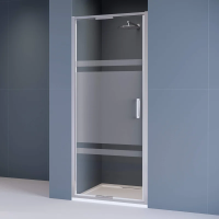 Душевая дверь в нишу RGW Stilvoll SV-05 80 см, профиль матовый хром, стекло с рисунком Душевая дверь в нишу RGW Stilvoll SV-05 80 см, профиль матовый хром, стекло с рисунком