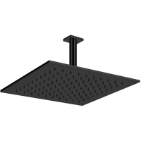 Верхний душ Gessi Emporio 47362#299 Ø300 мм, с кронштейном, цвет черный XL