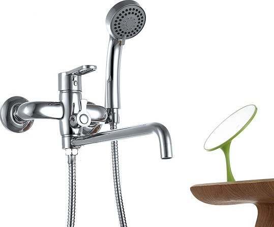 смеситель для ванны с душем d&k paulinus rhein da1353301 универсальный