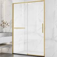 Душевая дверь Vincea Slim Soft 120 VDS-1SS120CLG профиль золото брашированное, стекло прозрачное