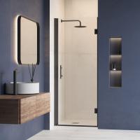 Душевая дверь RGW Hotel HO-011B 70 350601107-14 профиль черный, стекло прозрачное