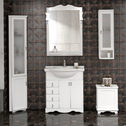 шкаф подвесной opadiris клио 30 r, матовое стекло