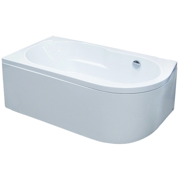 акриловая ванна royal bath azur 160x80 l rb614202l без гидромассажа
