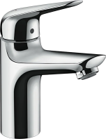 Смеситель Hansgrohe Novus 71030000 для раковины, с донным клапаном, хром