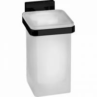 Стакан Colombo Design Basic Q B3702.NM-VAN, подвесной, чёрный матовый|матовое стекло