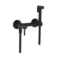 Гигиенический душ со смесителем RGW Shower Panels SP-215B 581408215-04 черный матовый