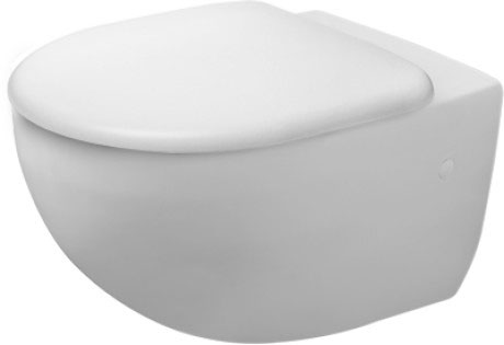 унитаз подвесной duravit architec 2546090064 без сиденья, цвет белый