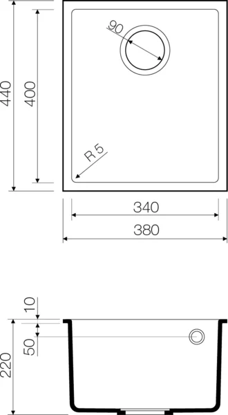 мойка кухонная omoikiri bosen 38-u-pl платина