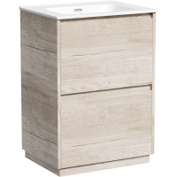 Тумба под раковину Sancos Libra Floor 60 LB60FEG Дуб галифакс натуральный