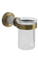 Стакан для зубных щеток Boheme Murano 10904-W-BR Бронза