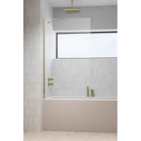 Шторка для ванны Radaway Modo New Brushed Gold PNJ II 80 10006080-99-01 прозрачное