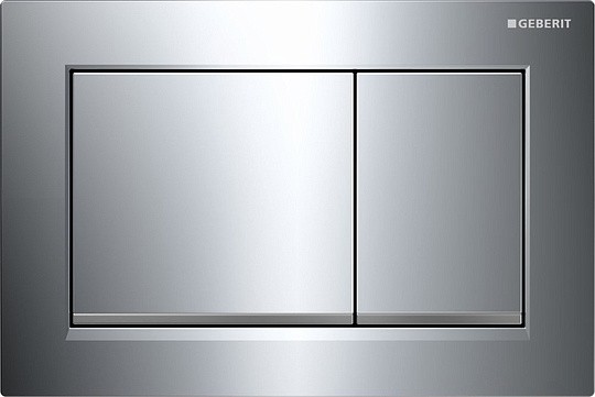 Кнопка для инсталяции Geberit Omega 30 115.080.KH.1 цвет хром/матовый цвет хром