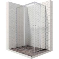 Душевой уголок 100×80 см Ambassador Kingston 14011120 прозрачное
