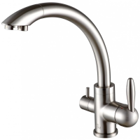 Смеситель для кухни Paulmark Essen Es213001-NI, никель