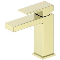 Смеситель для раковины Wonzon & Woghand Cube WW-88139016-BG золотой матовый