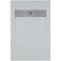 Душевой поддон из искусственного камня Allen Brau Infinity 120×80 8.21002-21 белый камень