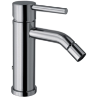 Смеситель Webert Elio EL840102345 для биде, с донным клапаном, нержавеющая сталь