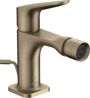 Смеситель Axor Citterio M 34210820 для биде, с донным клапаном, шлифованный никель