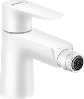 Смеситель Hansgrohe Talis E 71720700 для биде, с донным клапаном, белый матовый
