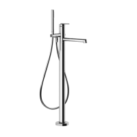 Смеситель Gessi Ingranaggio 63528#031 для ванны, напольный, внешняя часть, цвет хром