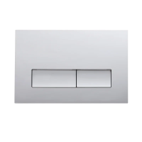 Кнопка смыва для инсталляции Wonzon & Woghand WW-IB224-CR для унитаза, пластик, цвет глянцевый хром