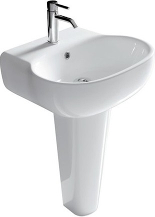 раковина подвесная 70 см galassia ergo 7120