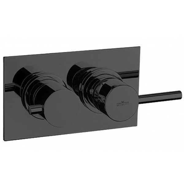 смеситель для душа webert elio el860101560 черный матовый