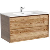 Тумба под раковину Sancos Marmi 2.0 MR2.090ECH 89 см, подвесная, дуб чарльстон