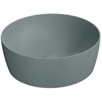 Раковина GSI Nubes 903904 накладная, Ø40 см, Agave opaco (Зеленый матовый) Раковина GSI Nubes 903904 накладная, Ø40 см, Agave opaco (Зеленый матовый)