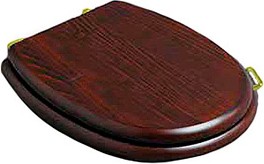 сиденье для унитаза simas lante la 005 oro орех, петли золото