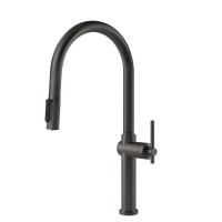 Смеситель для кухни Gessi HABITO 
 60872#707 цвет-black metal brushed PVD