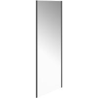 Душевая стенка Kerama Marazzi Vetro 90 VE.90.FP.BLK.M профиль черный матовый, стекло прозрачное