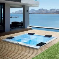 Минибассейн Gruppo Treesse Zen V202HXBNB22000SI 280x235xh85см., комплектация PRO, фронт панель, нагреватель 3kw, хромотерапия 1, белый