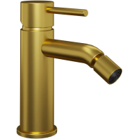 Смеситель Paini Cox 78PJ304O для биде, без донного клапана, золотой матовый