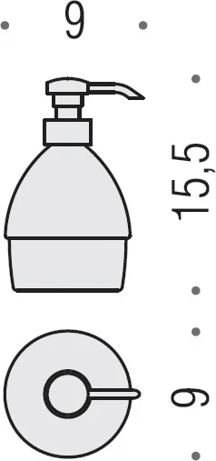 Дозатор для мыла Colombo Design Khala В9304.000