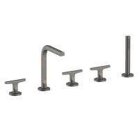 Смеситель на борт ванны Fantini Sailing 67 P5 J065 цвет Matt Gun Metal PVD Смеситель на борт ванны Fantini Sailing 67 P5 J065 цвет Matt Gun Metal PVD