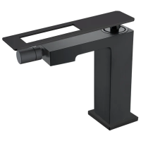 Смеситель Boheme Q 146-BB для биде, без донного клапана, черный матовый