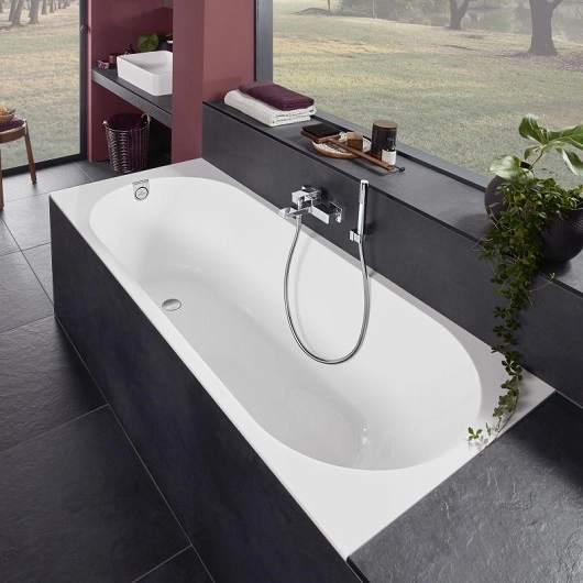 квариловая ванна villeroy&boch oberon 2.0 ubq181obr2dv-01 180x80 см белый альпийский