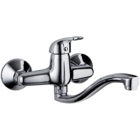 Смеситель для раковины без донного клапана GPD Adrio MAL120