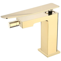 Смеситель Boheme Q 146-GG.2 для биде, без донного клапана, золотой