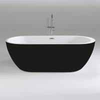 Акриловая ванна Black&White Black Swen SB105 Black 170x80см, без гидромассажа