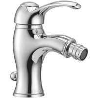 Смеситель Webert Aurora AU840102015 для биде, с донным клапаном, хром