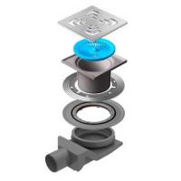 Душевой трап 144x144/50 мм Pestan Confluo Standard Square 4 13000008, хром