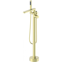 Смеситель напольный для ванны Wonzon & Woghand Stick WW-88649901-BG золотой матовый