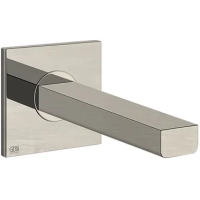 Излив для ванны Gessi Via Manzoni 38725#149 202 мм, цвет Finox