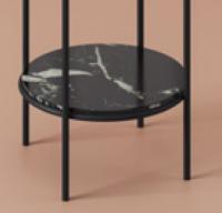 Мебельная полка, Artceram, Vogue 2.0, цвет-marquinia black