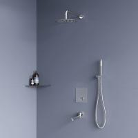 Душевая система RGW Shower Panels SP-370 511408370-01 с термостатом Хром