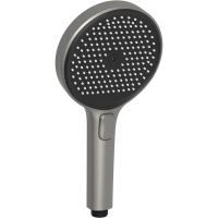 Ручной душ Sancos Nok round SC6001GG Вороненая сталь Черный матовый